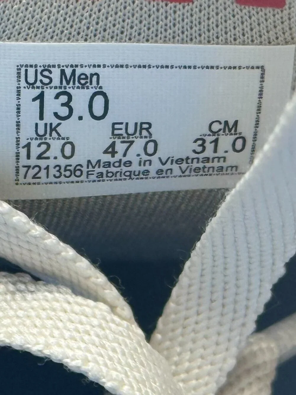 Vans new without